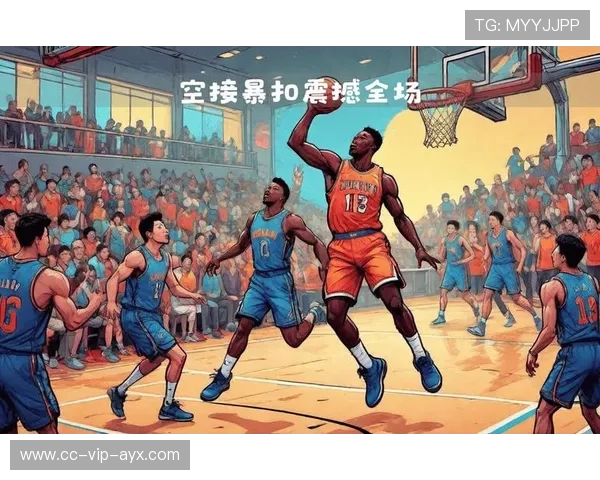 NCAA后场抛传空接暴扣直接引爆现场